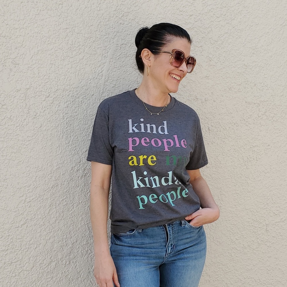 Boho Kind People are my Kinda people Graphic Tee - Picture 4 of 5